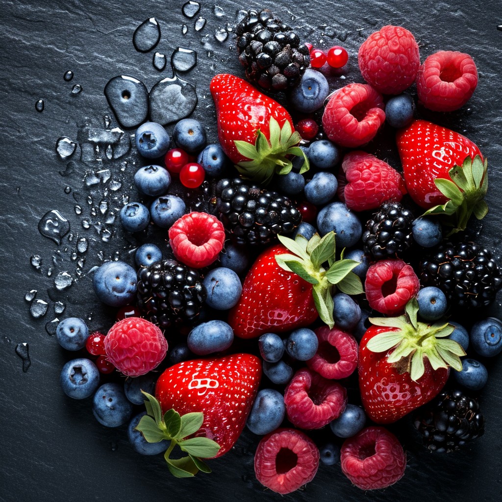 Free Berry Delightful Assortment Image - Berries, Strawberries ...