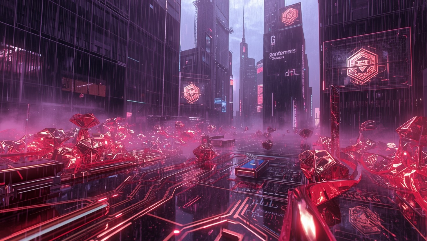 Free Neon Cyberpunk Metropolis Photo - Cyberpunk, Futuristic, Dystopian ...