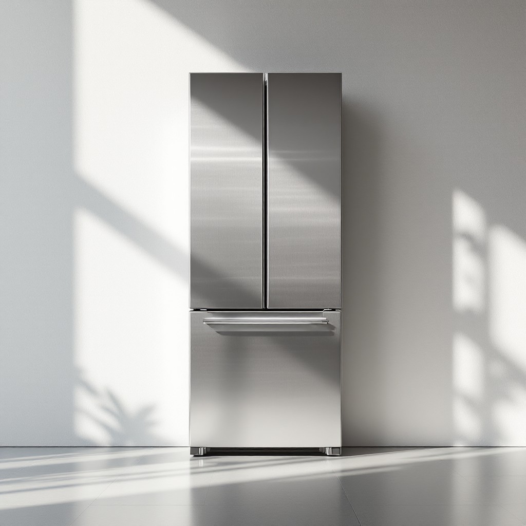 Simplicity Fridge Free Sleek Steel Simplicity Image - Refrigerator, Minimalist, Modern ...