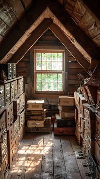 Free Attic Storage Space Image - Attic, Storage, Boxes | Download at ...
