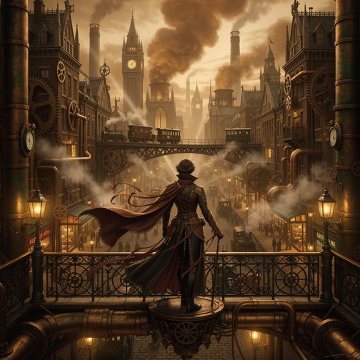 Free Victorian Steam City Image - Steampunk, Victorian, Cityscape ...