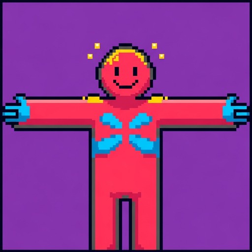 Free Embracing Pixel Friend Image - Pixel, Retro, Character | Download ...