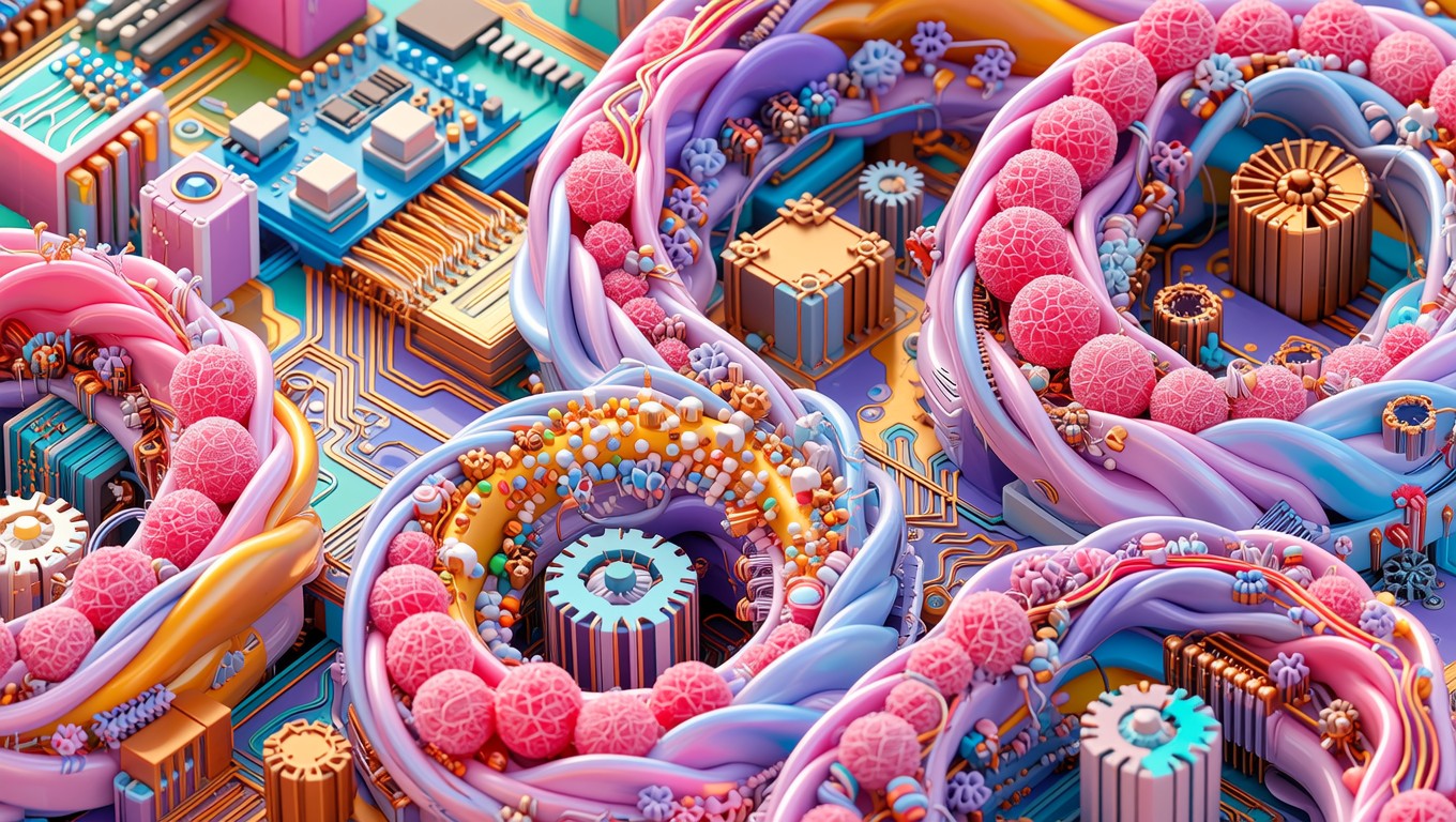 Free Digital Candy Dreams Image - Circuit, Candy, Digital | Download at ...