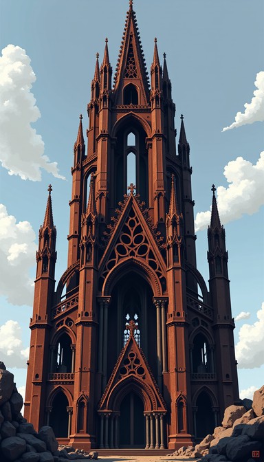 Free Iron Cathedral Rising Image | Download at StockCake