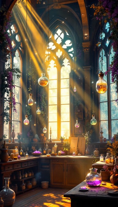 Free Magical Alchemist's Workshop Image | Download at StockCake