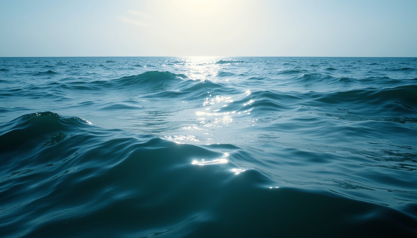 Wave Image Free Shimmering Ocean Waves Image - Ocean, Waves, Sunlight | Download ...