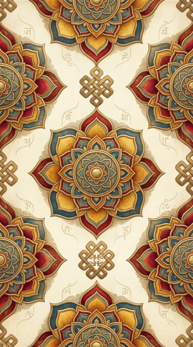 Free Buddhist Mandala Design Image - Mandala, Buddhist, Temple ...