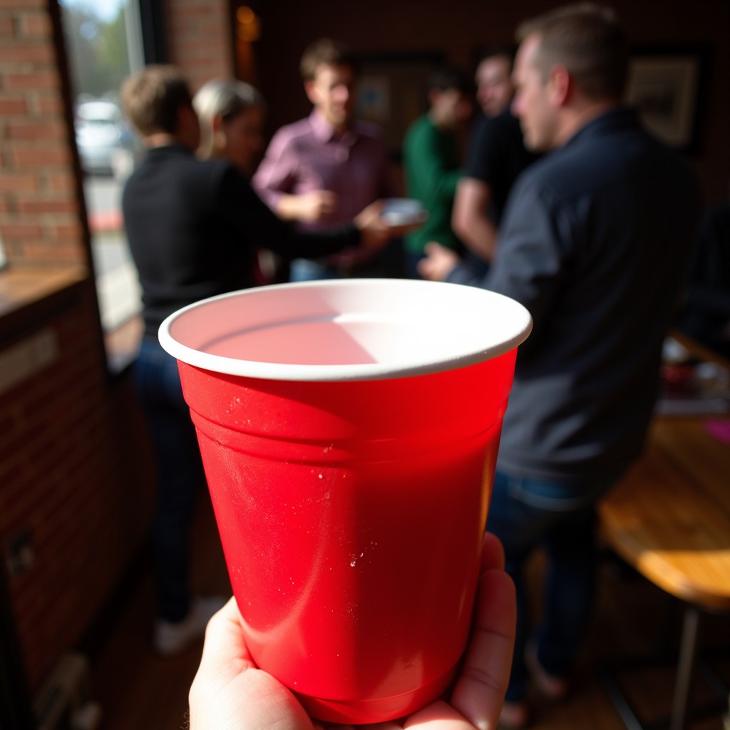 Click Red Cup Free Red Cup Moment Image - Cup, Red, Party | Download at StockCake