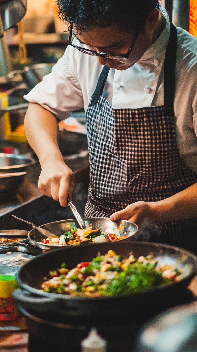 Free Chef cooking vegetables Image - Chef, Cooking, Vegetables ...