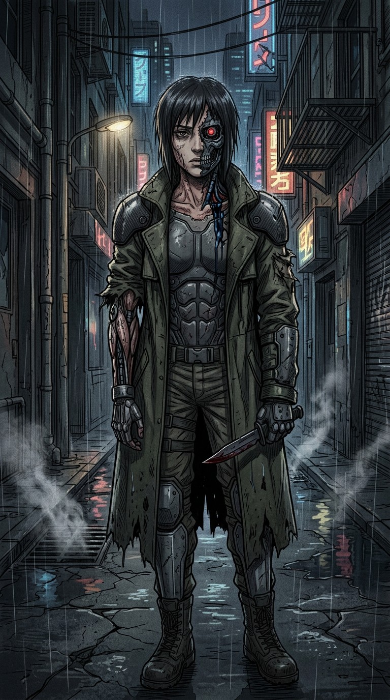 Free Broken Cyborg Warrior Image - Cyborg, Android, Robot | Download at ...