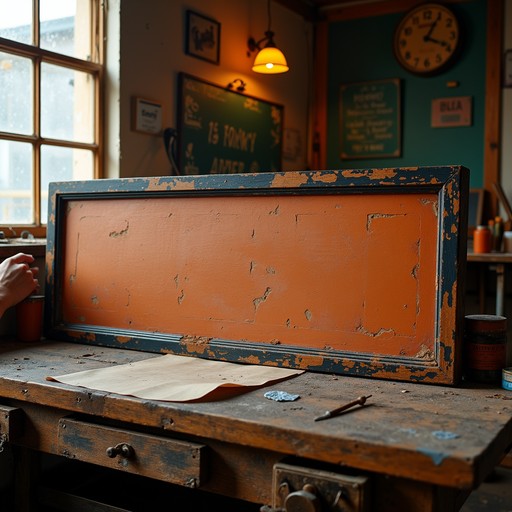Free Vintage workshop restoration Image - Workshop, Vintage, Orange ...