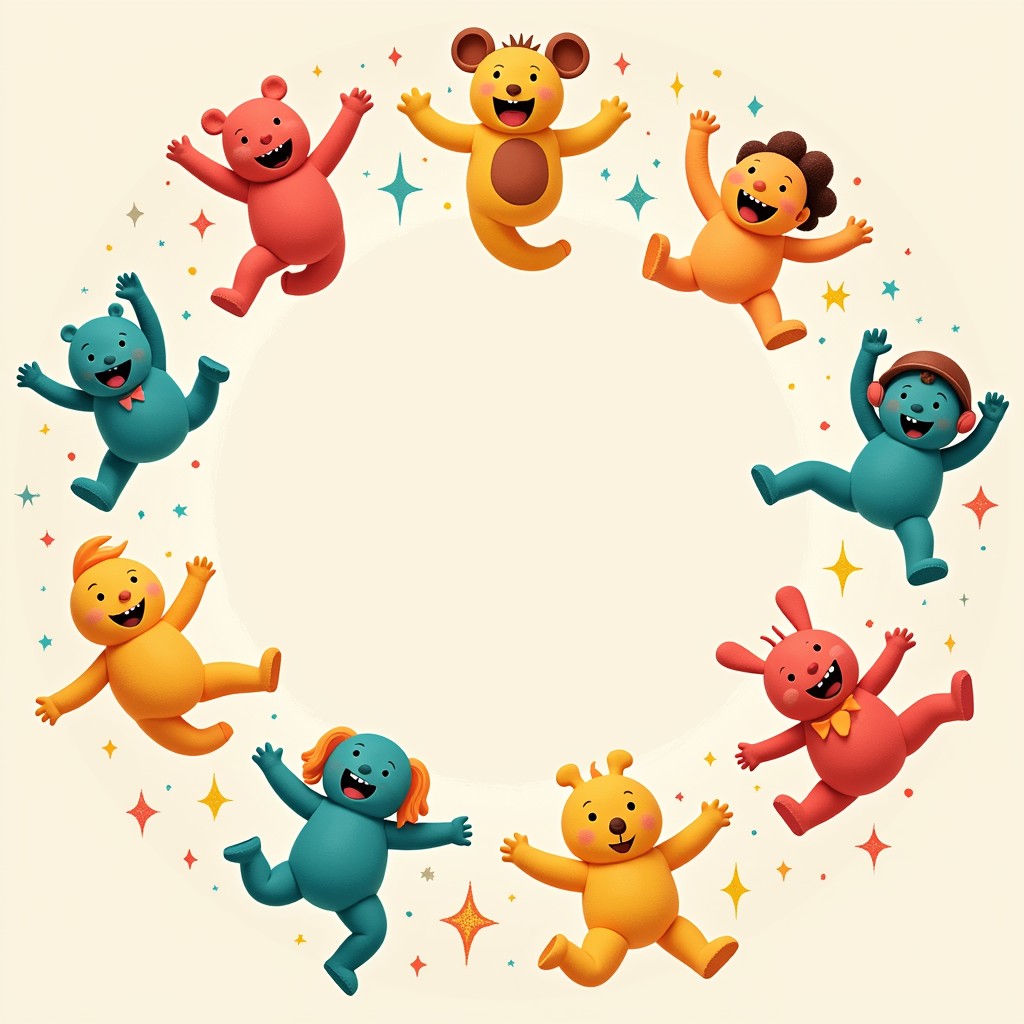 Free Joyful Character Circle Image - Playful, Cartoon, Circle ...
