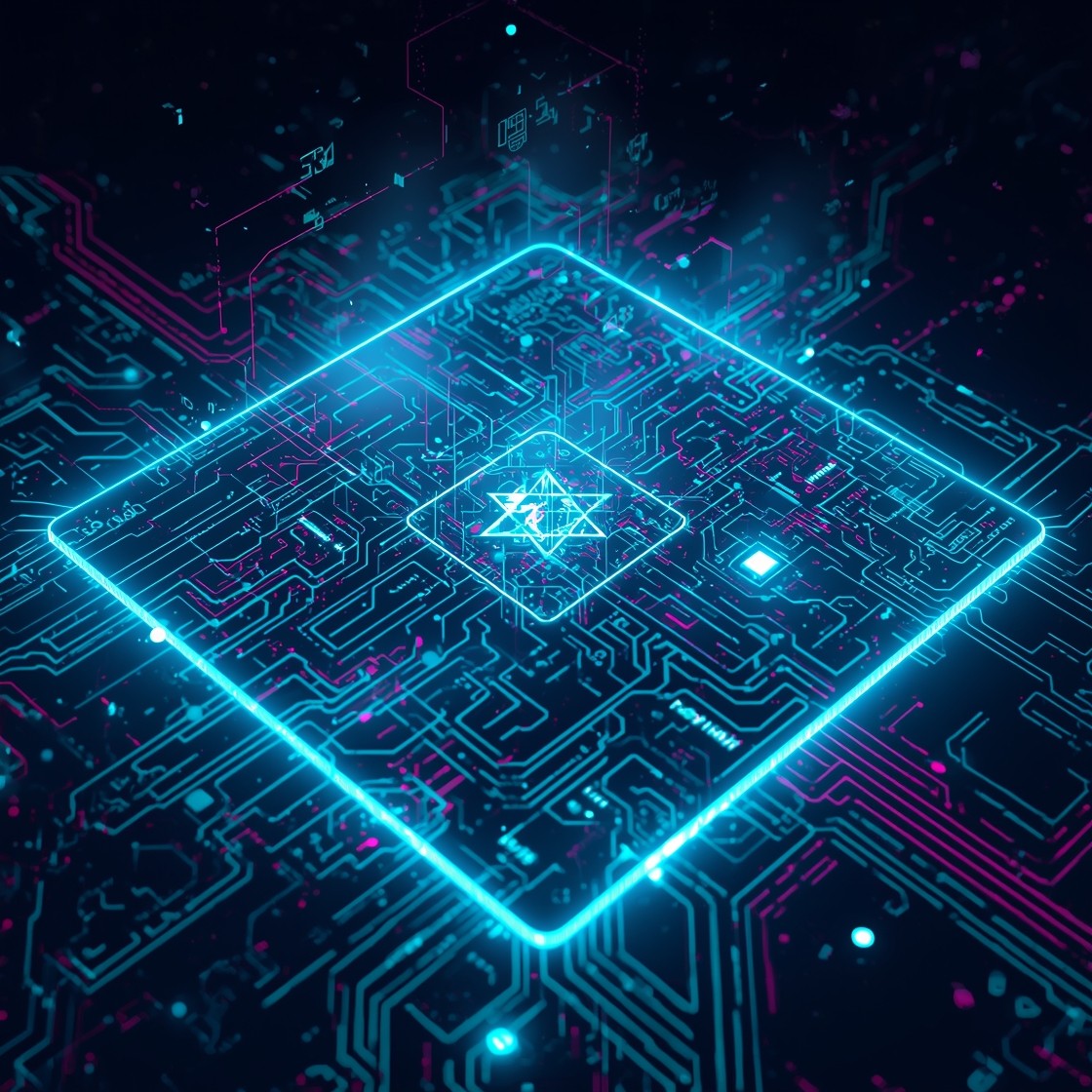 Free Cyberpunk Circuit Design Image - Cyberpunk, Circuit, Neon ...