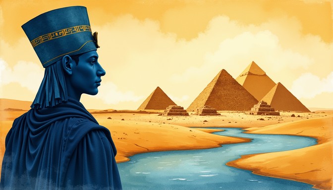 Nile Ruler Free Nile's Timeless Guardian Image - Pharaoh, Egypt, Nile | Download ...