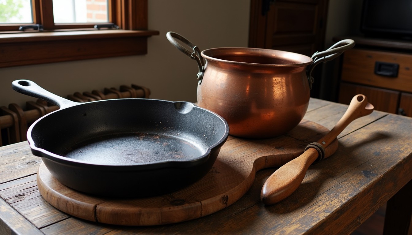 Free Timeless Culinary Collection Image - Cookware, Skillet, Copper ...