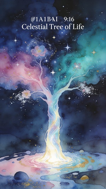 Free Cosmic Tree Transformation Image - Cosmic, Celestial, Tree ...