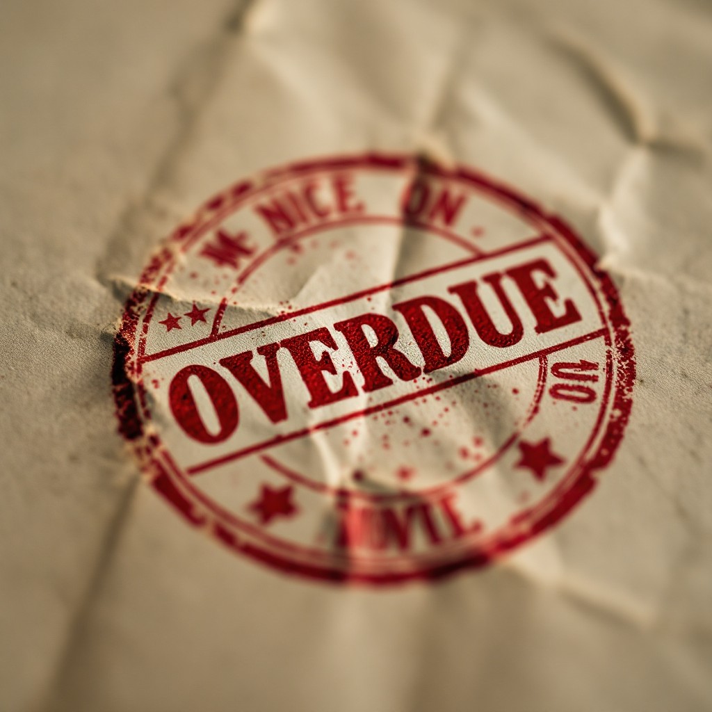 Free Overdue Stamp Detail Photo - Overdue, Stamp, Red | Download at ...