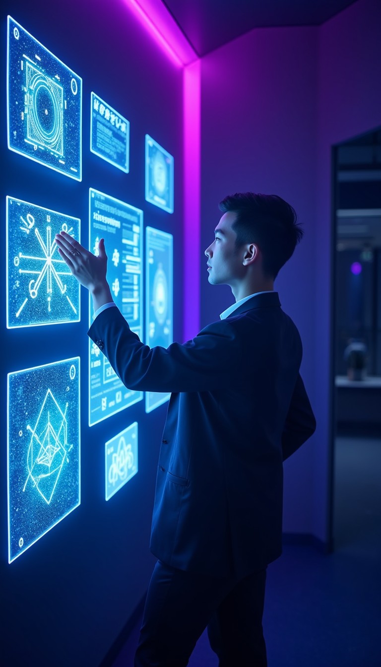 Free Future Tech Interface Image - Futuristic, Holographic, Technology ...