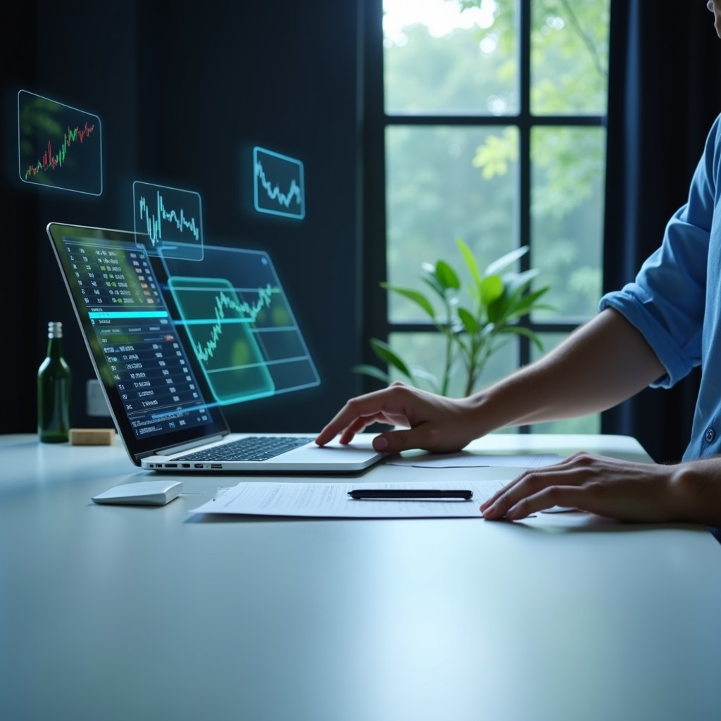 Free Digital Trading Interface Photo - Trading, Holographic, Financial ...