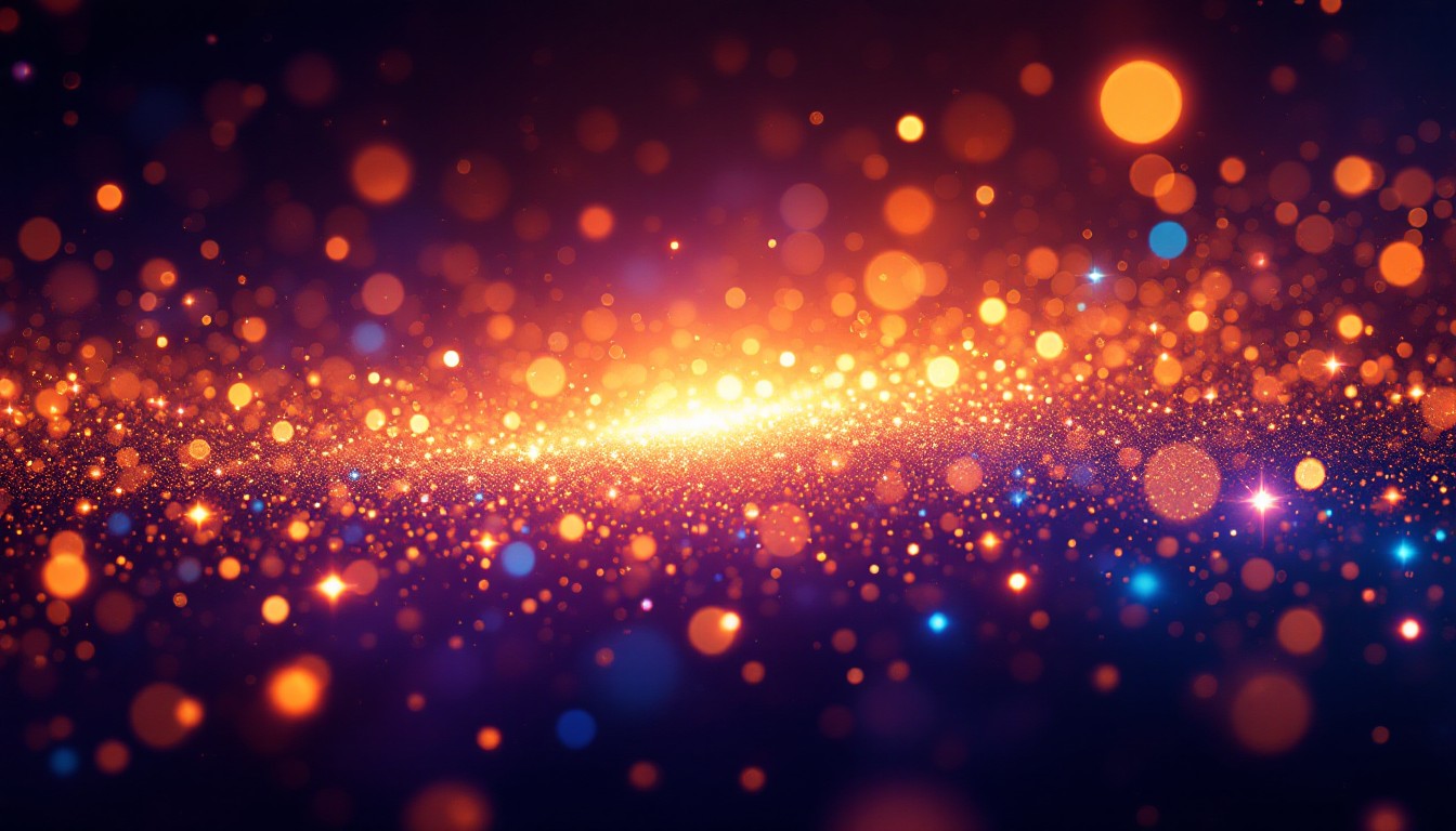 Light Particl Free Cosmic Light Particles Image - Abstract, Bokeh, Particles ...