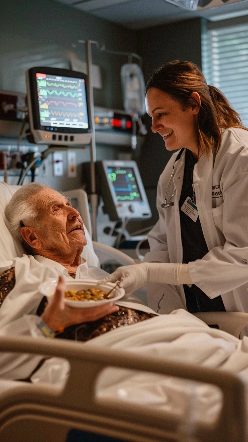 Free Caring Medical Assistance Image - Hospital, Nurse, Elderly ...