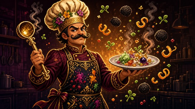 Download Pixel Art Chef Illustration Stock Images for Free | StockCake