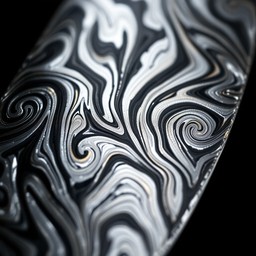 Free Swirling Steel Pattern Image - Damascus, Steel, Metallic ...
