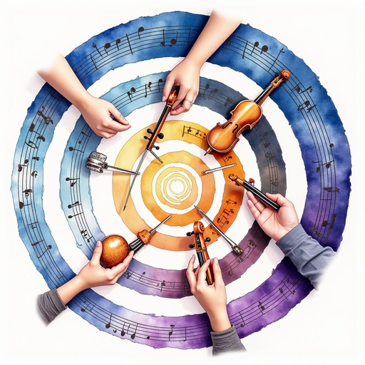 Free Musical Journey Spiral Image - Music, Watercolor, Spiral ...