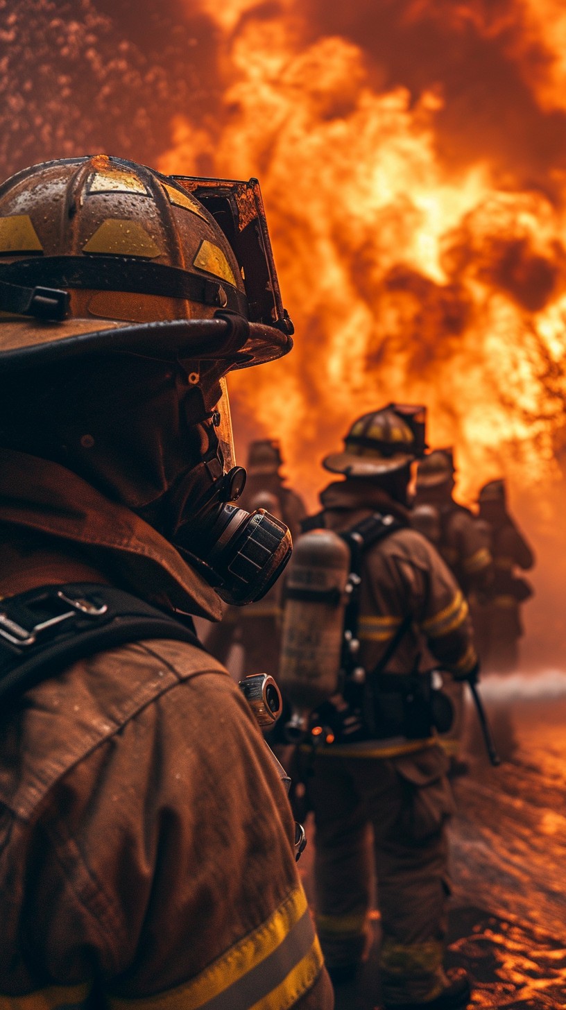 Free Firefighting Courageous Effort Image - Firefighter, Inferno, Blaze ...