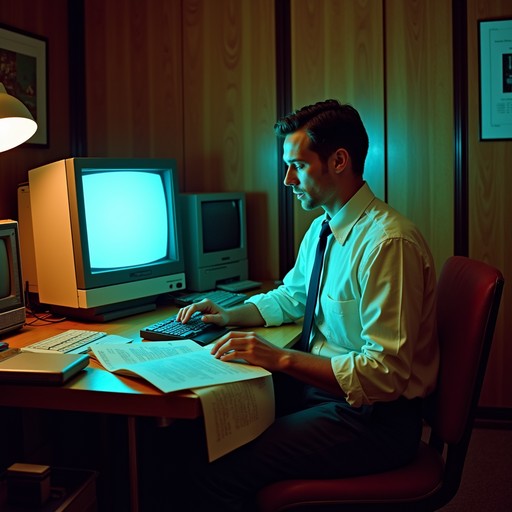 Free Vintage Computing Glow Image - Vintage, Programmer, Retro ...
