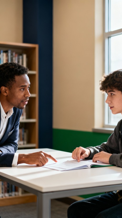 Free Student Guidance Session Image - Advisor, Student, Guidance ...