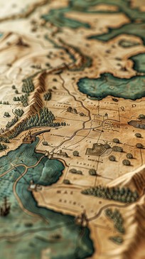 Free Antique Map Detail Image - Map, Antique, Vintage | Download at ...