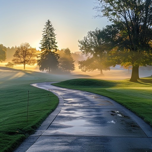 Golf Course Spring Morning Free Misty Morning Golf Image - Morning, Mist, Golf | Download at StockCake
