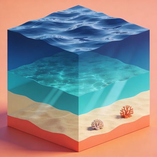 Free Ocean Layers Visualized Image - Ocean, Sea, Cube | Download at ...