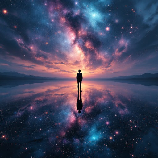 Free Cosmic Water Reflection Image - Silhouette, Reflection, Lake ...