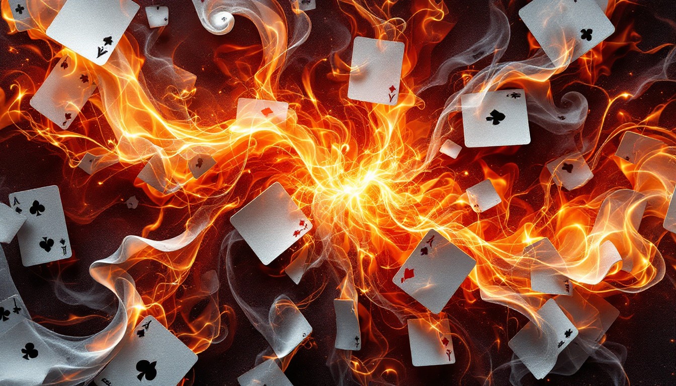 Download Flaming Card Dance Image - Fire, Cards, Flames | StockCake