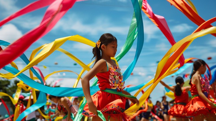 Free Vibrant Dance Performance Image - Festival, Dancer, Colorful ...