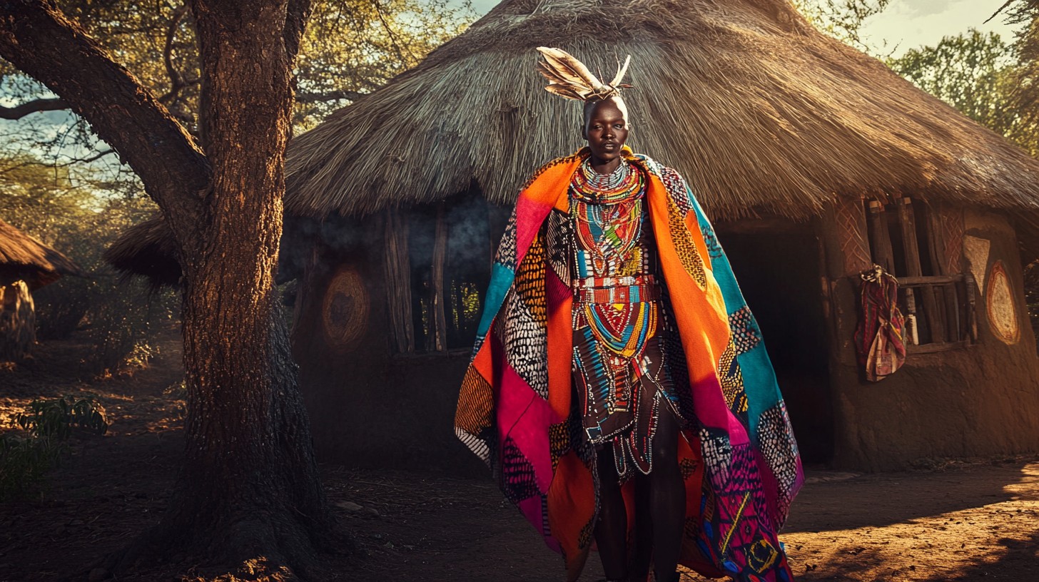 Free Colorful tribal attire Image - Colorful, Traditional, Tribal ...