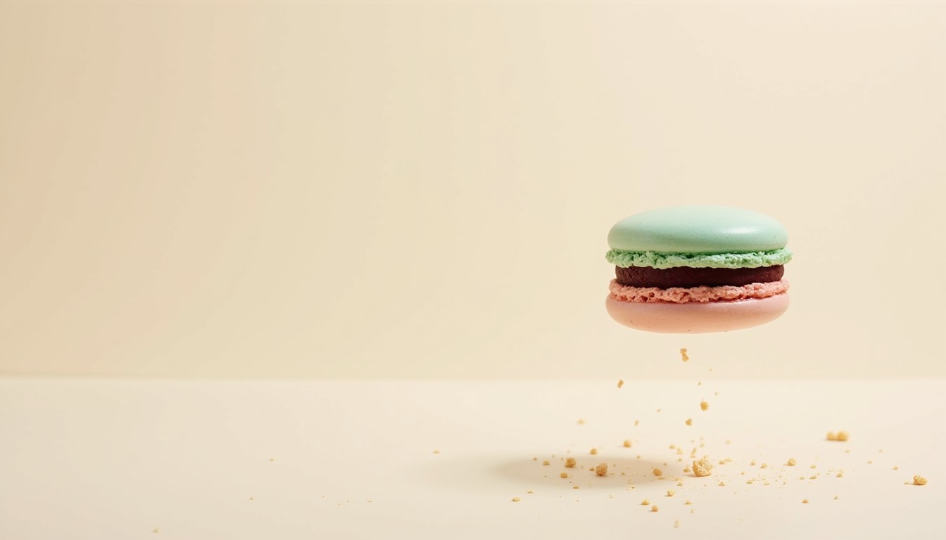 Floating Macaron Free Floating Pastel Macaron Image - Macaron, Pastry, Floating ...