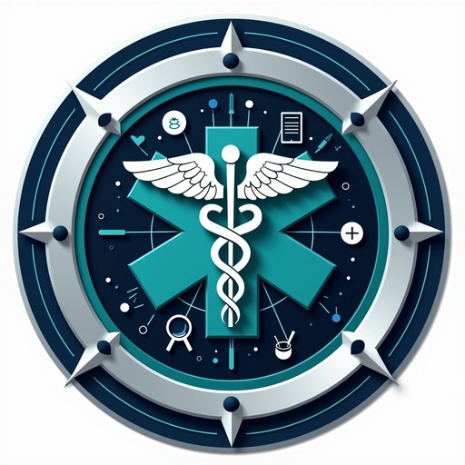 Free Modern Medical Emblem Image - Medical, Caduceus, Healthcare ...