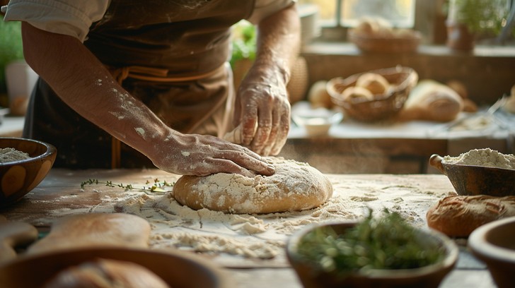 Free Baking Artisan Bread Image - Baking, Flour, Kneading | Download at ...