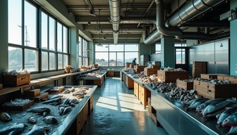 Free Industrial Seafood Processing Image - Seafood, Industrial ...