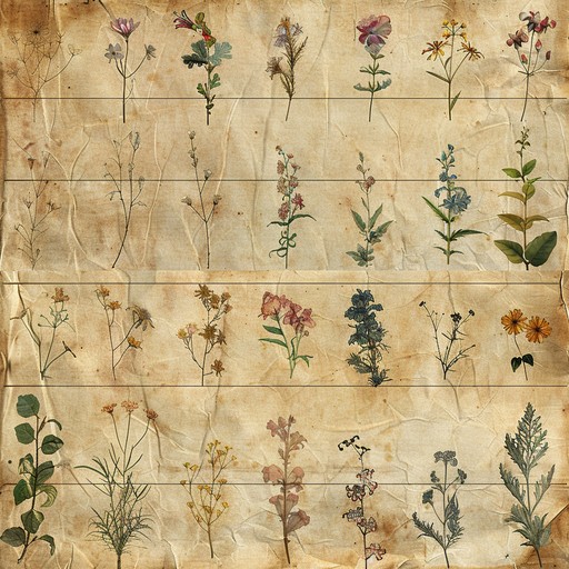 Free Vintage Floral Collection Image - Vintage, Flowers, Pressed ...