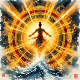 Free Celestial Warrior Ascends Image - Warrior, Celestial, Divine ...