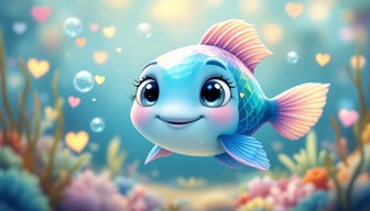 Free Smiling Ocean Friend Image - Fish, Underwater, Cartoon | Download ...