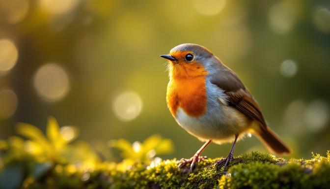 Free Vibrant Robin Portrait Image - Robin, Bird, Wildlife | Download at ...
