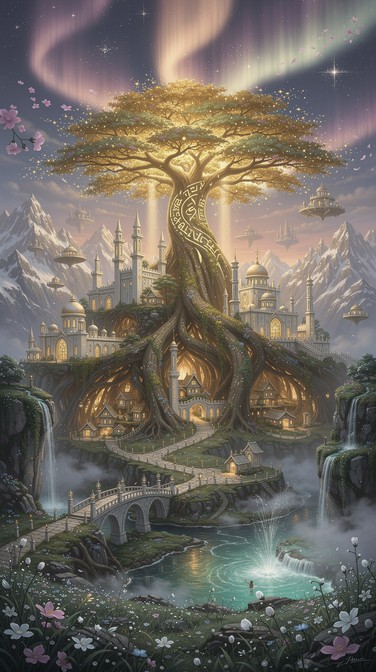Free Sacred Tree Kingdom Image - Fantasy, Tree, Kingdom | Download at ...
