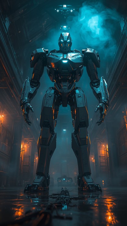 Free Giant Metal Robot Image - Robot, Mechanical, Giant | Download at ...