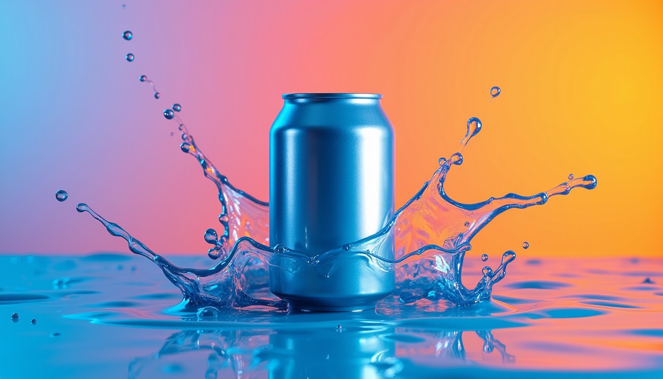 Free Colorful Can Splash Photo - Splash, Can, Aluminum | Download at ...