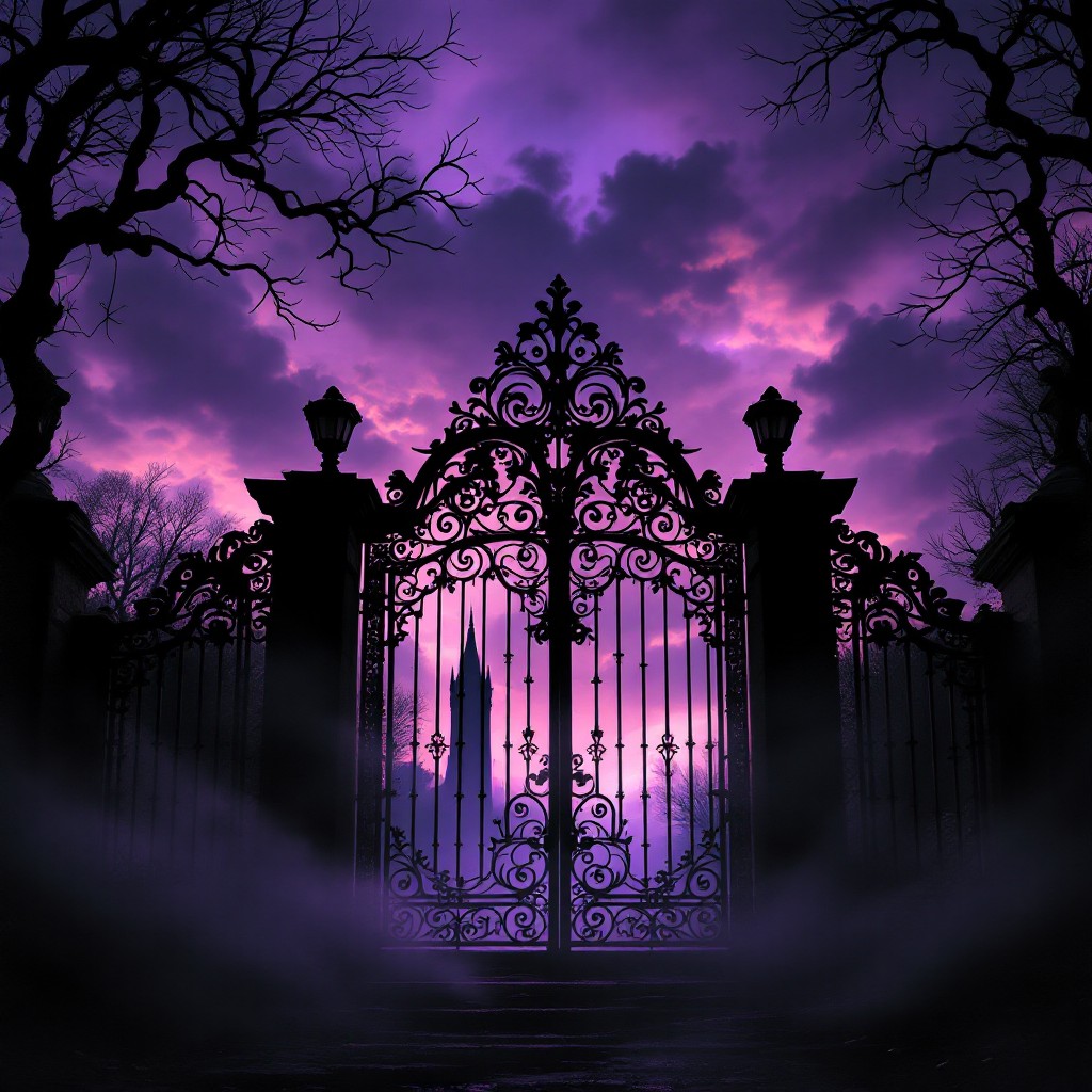 Free Gothic Gateway Dusk Photo - Gothic, Cemetery, Gate | Download at ...